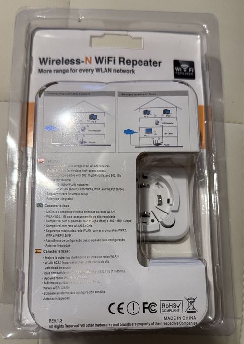 Bezprzewodowy Wzmacniacz WiFi Repeater Routera Wzmacniacz Sygnatu WiFi