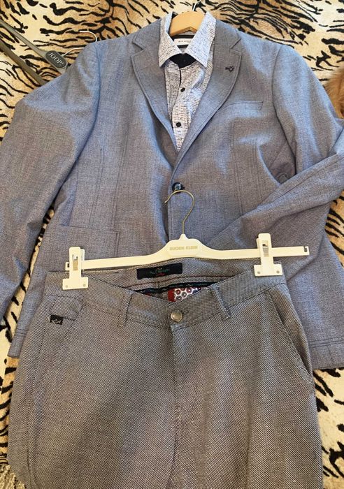 Летний пиджак на подростка 170 рост (выпускной, школа)