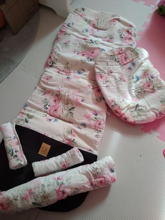 Wkładka do wózka dla dziewczynki