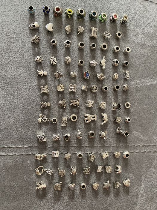 90 contas pra pulseiras estilo Pandora