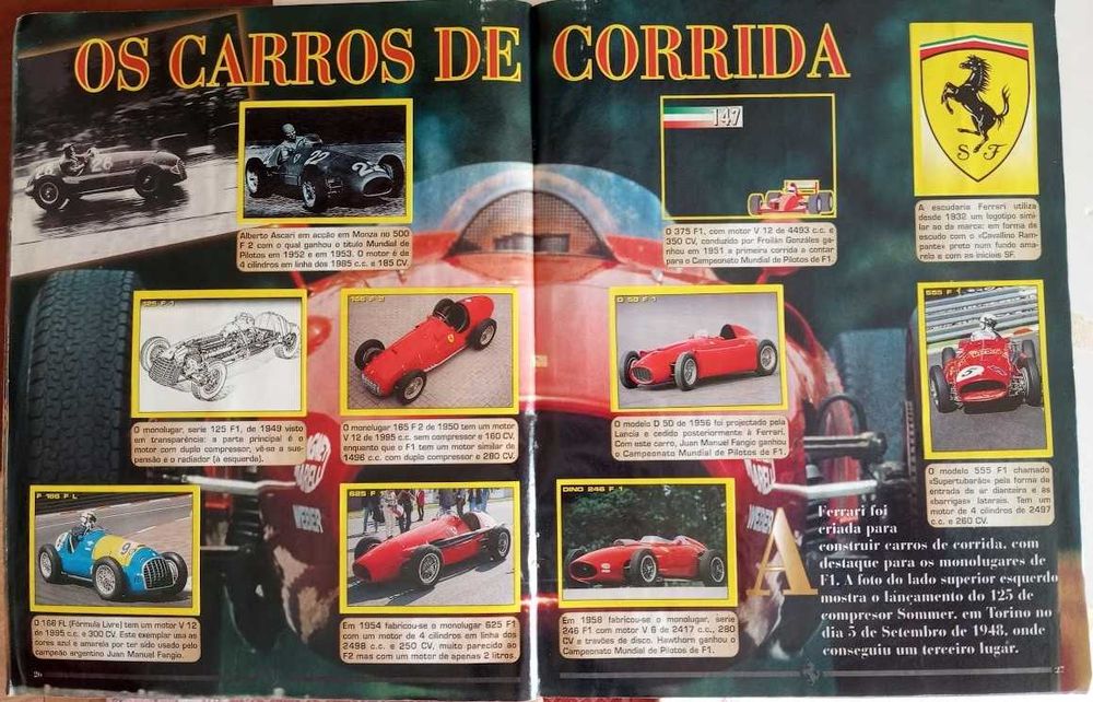 Ferrari official panini 1997