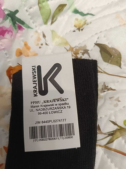 Skarpety letnie czarne MON