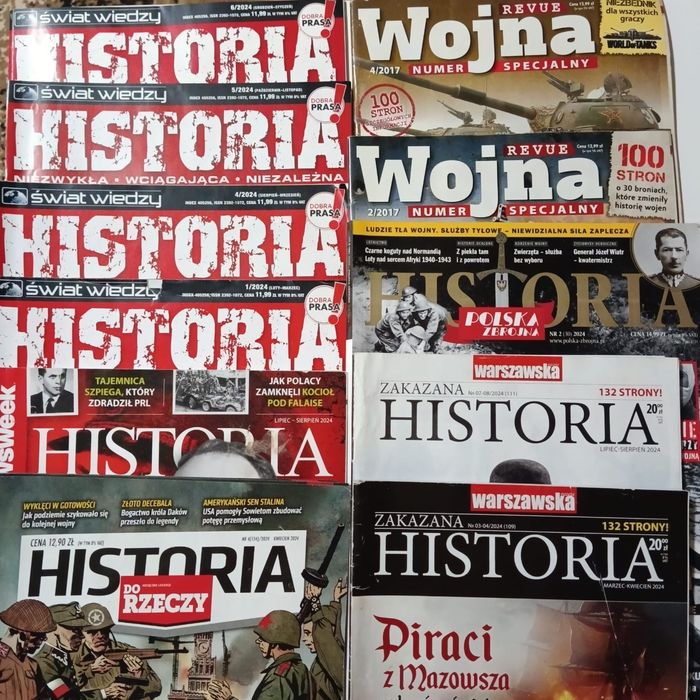 Pisma czasopisma militarne wojskowe