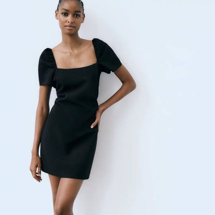 Платье ZARA с открытой спинкой