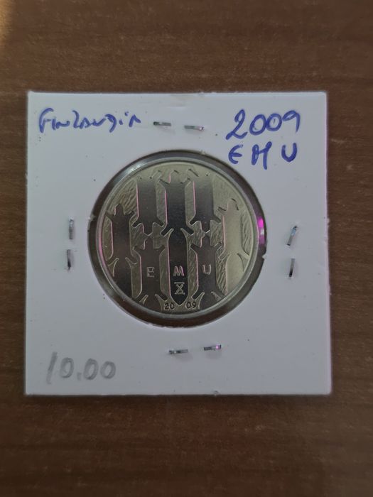 moeda comemorativa de 2 euros da Finlândia, emitida em 2009