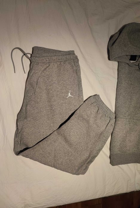 Dres spodnie treningowe i bluza Nike Jordan XL szary Heather Grey