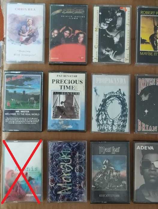 Cassetes Antigas Internacionais #C01L01