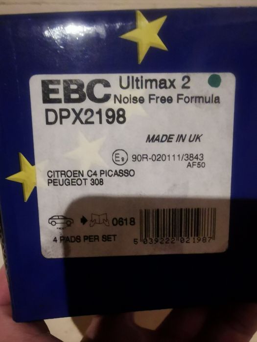 Pastilhas EBC brakes