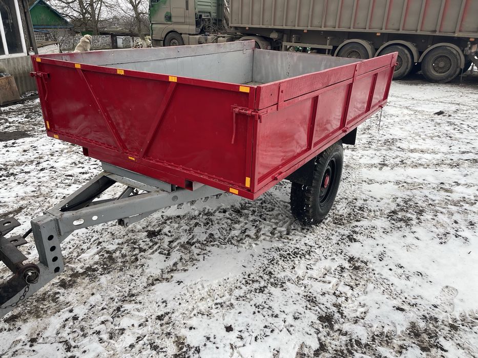 Продам прицеп та мульчер косілку