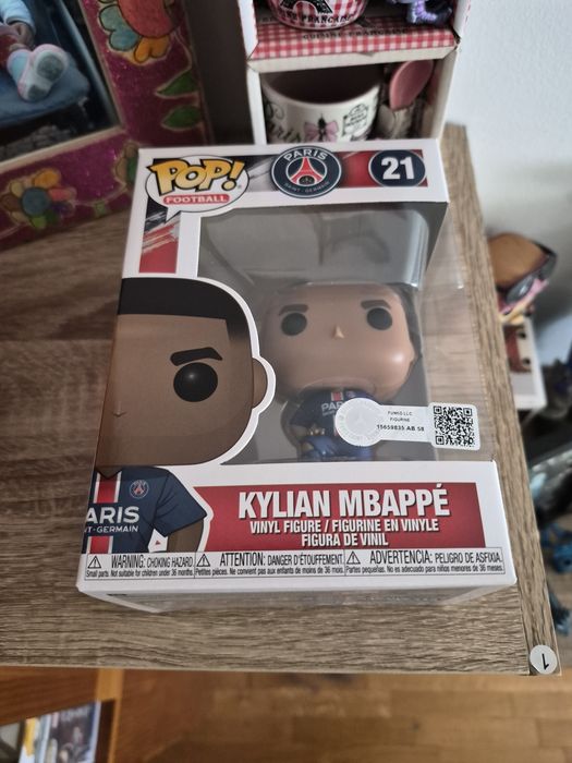 Funko Pop Football Paris Saint  Germain -  Kylian Mbappe 21