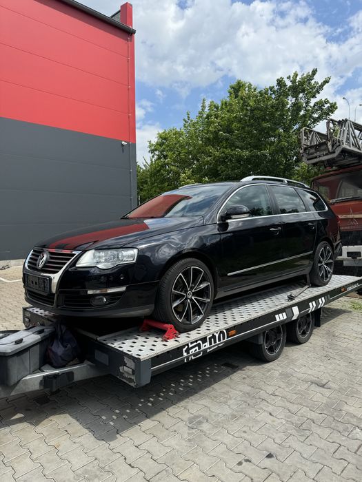 VW Passat B6 2.0 tdi 140km CR webasto, kamera, alcantara, navi, uszkodzony silnik !!!