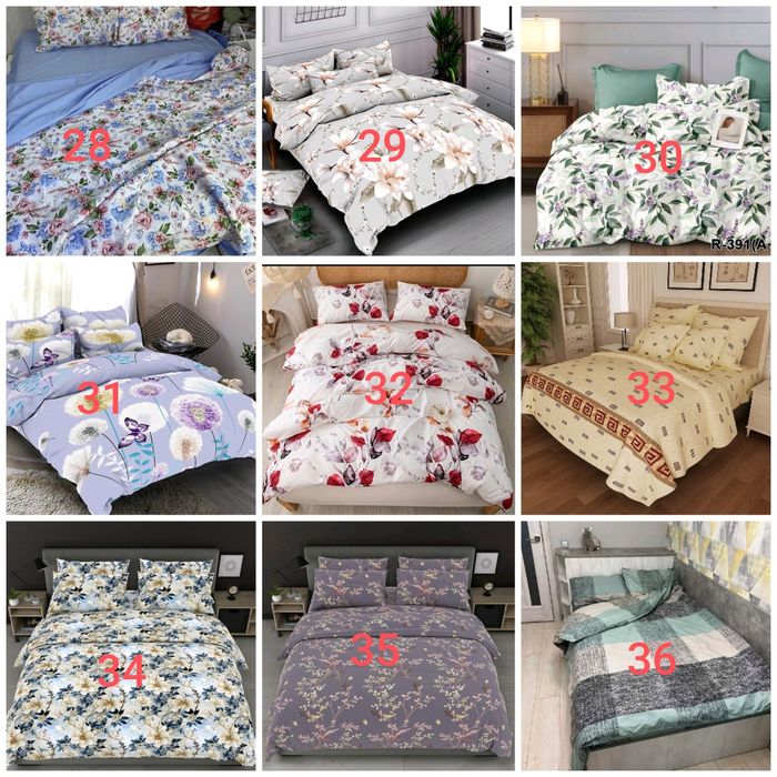 Двоспальна постільна білизна бязь голд люкс Пакистан, індив пошиття