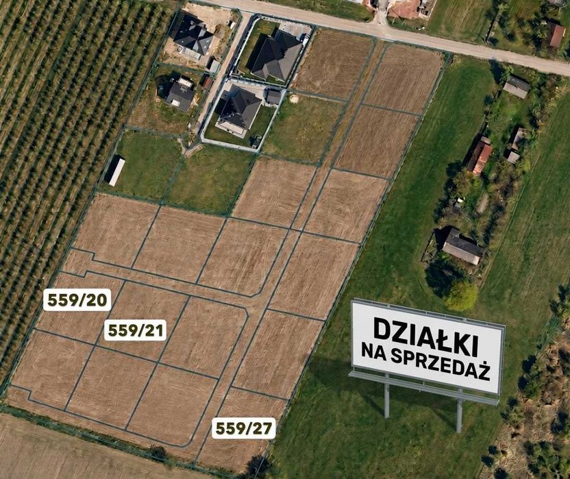 3 działki z warunkami zabudowy pod Międzyrzecem Podlaskim. Bezpośrednio!
