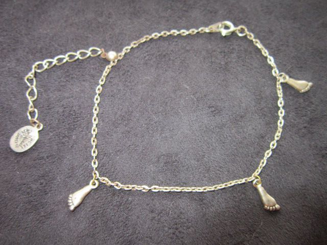 pulseira para o pé pendente elefante