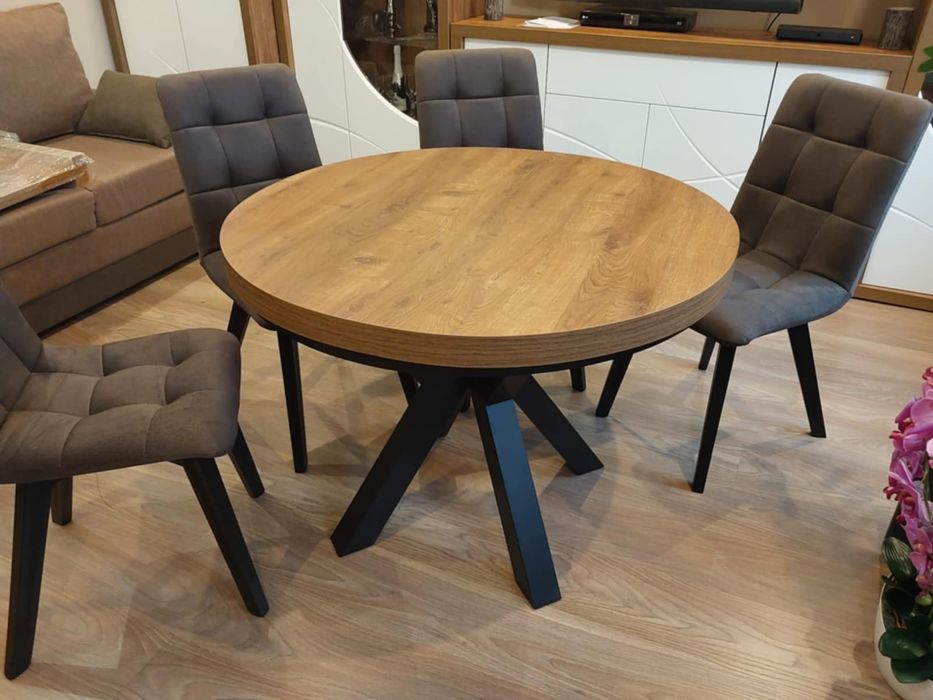 Nowy stylowy stół pająk okrągły promocja!!!