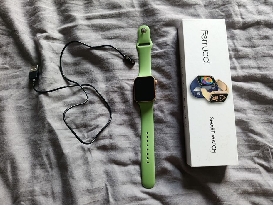 Smartwatch Ferrucci miętowy