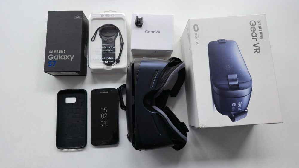 Samsung Galaxy S7 + gogle Gear VR Oculus