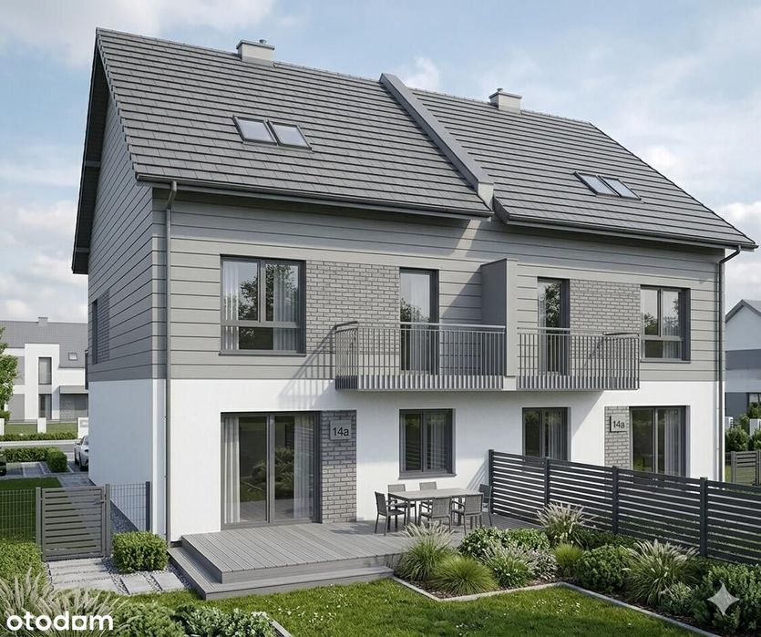 3 pokoje z ogródkiem i garderobą | 64,32m2 | Kobyłka, Jazłowiecka