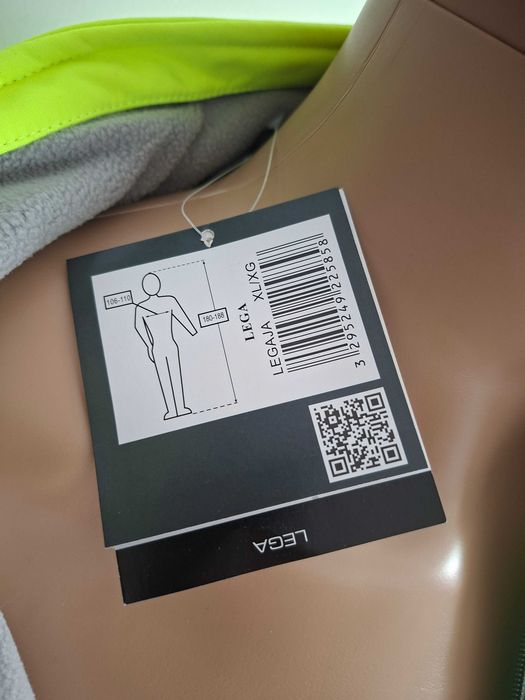 Kurtka męska Delta Plus Lega softshell żółta fluo odblask nowa z metkami roz. XL