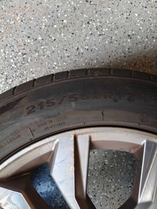 Alufelgi Passat B8 215/55 R17