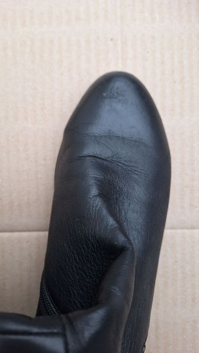 Сапоги - Ботфорты кожаные