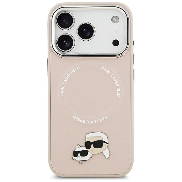 Etui Karl Lagerfeld Karl & Choupette Pins MagSafe do iPhone 17 Pro Max