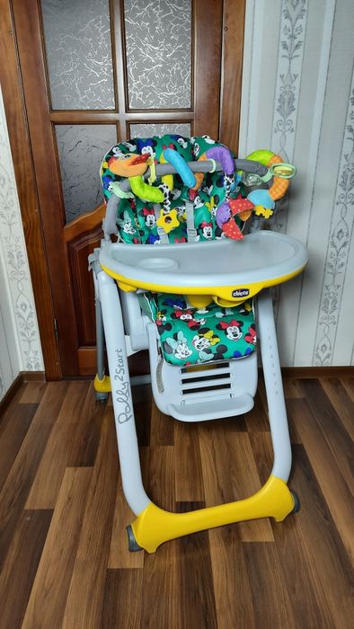 ‼️Chicco Polly 2start з НОВИМ чохлом в ідеальному стані