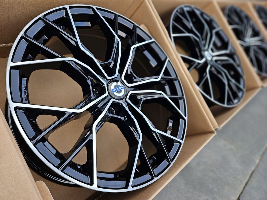 VOLVO 18 Nowe 5x108 S60 V60 S90 V90 S80 V70 XC60 XC40 V40 Felgi Czarne