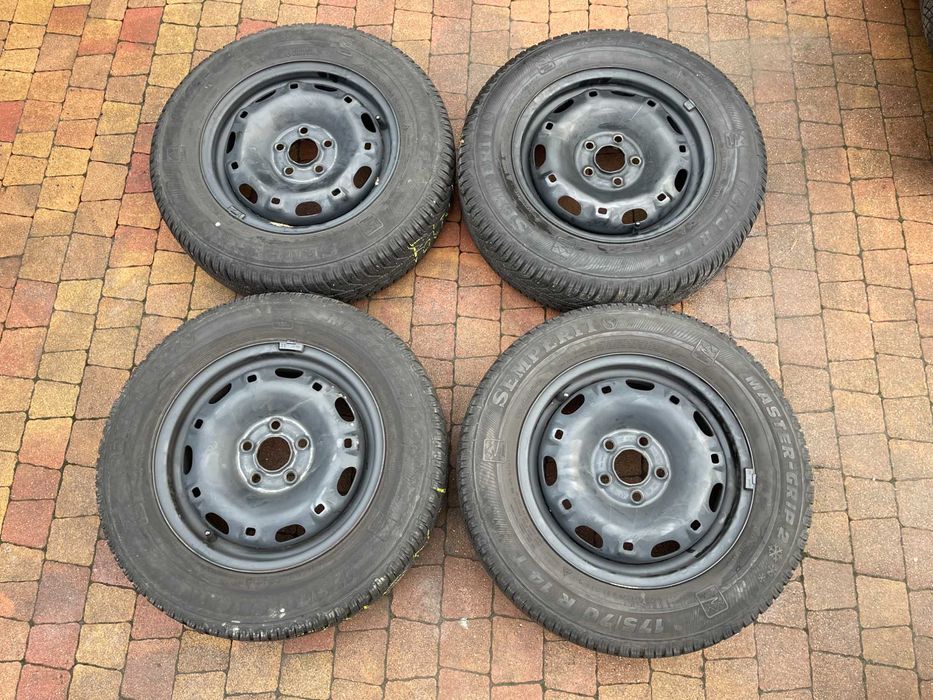 4019. Koła zimowe Fabia Polo Ibiza 5x100 ET35 175/70/14 5.5/6.8mm