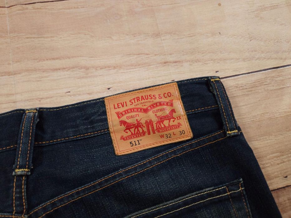LEVI'S 511 Spodnie Jeans Męskie r. 32/30