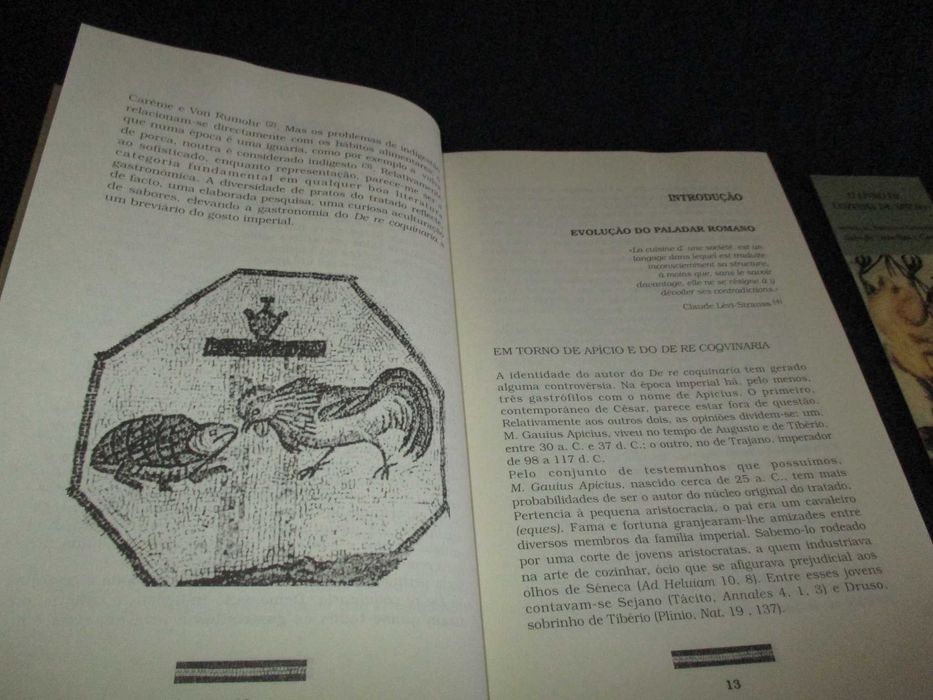 Livro O Livro de Cozinha de Apício Um breviário