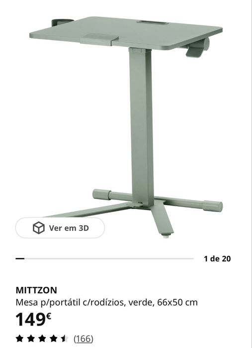 mesa portatil ikea
