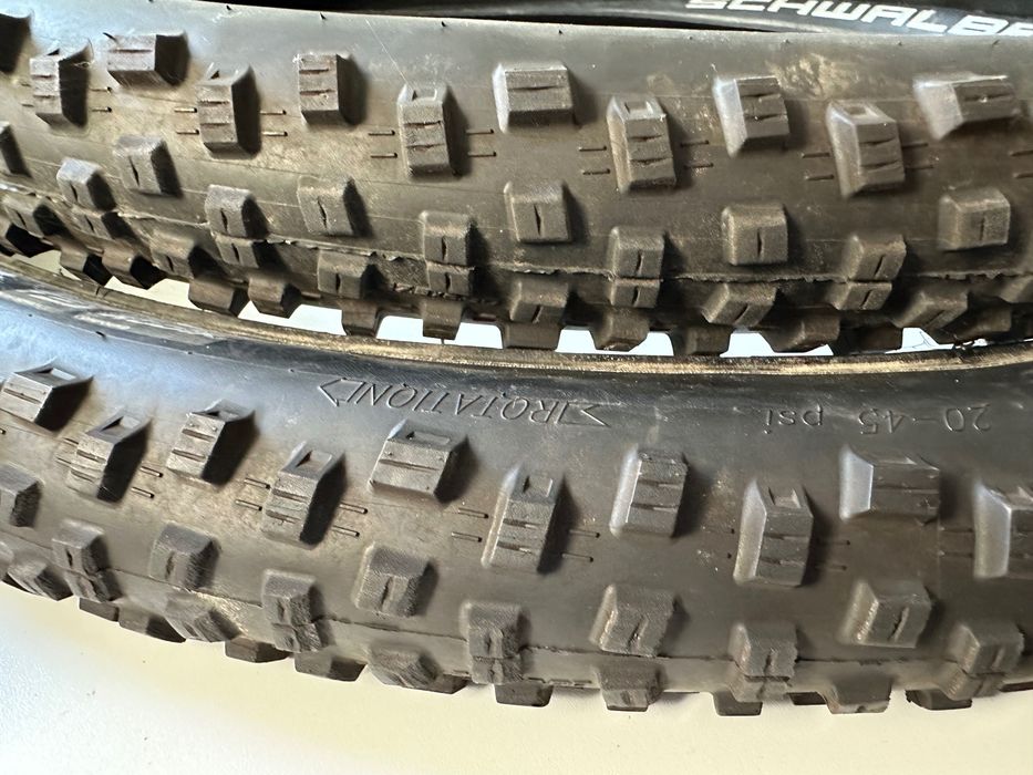 2x Schwalbe Nobby Nic 27,5x2.60 Addix Performance prawie nowe