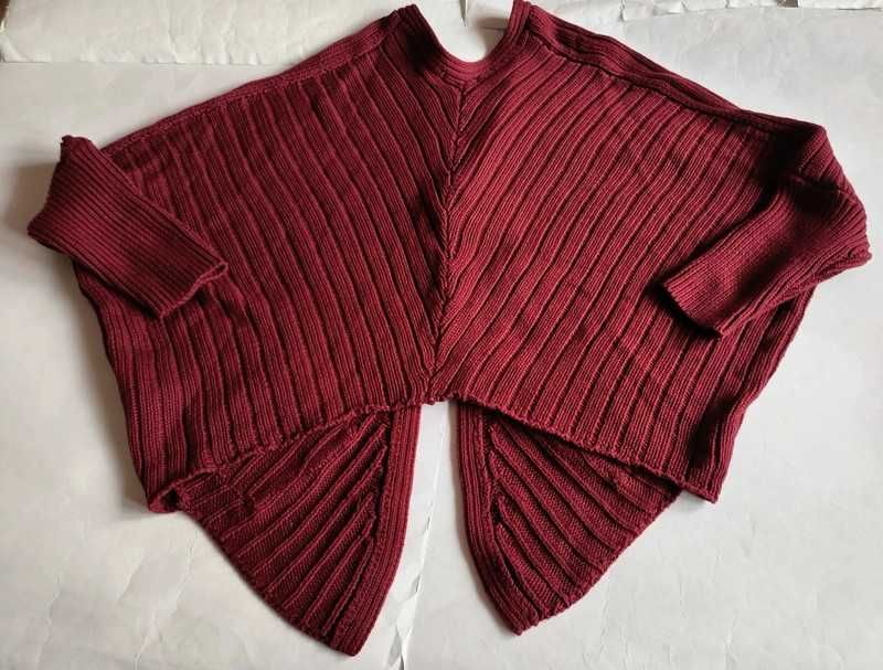 Sweter asymetryczny Bonprix 40/42 nowy