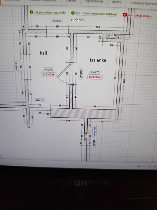 Duża cicha  kawalerka na Chojnach 37m2