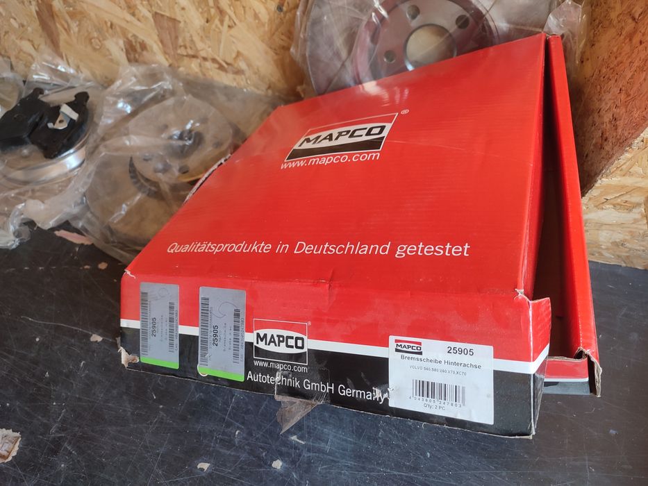 Discos e pastilhas Ford s max , Galaxy ou Volvo s60,s80,v70,xc70