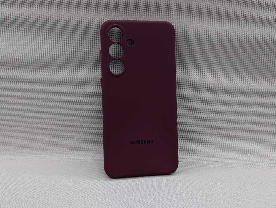 Топ! Samsung S25 FE с логотипом Противоударный чехол софт тач