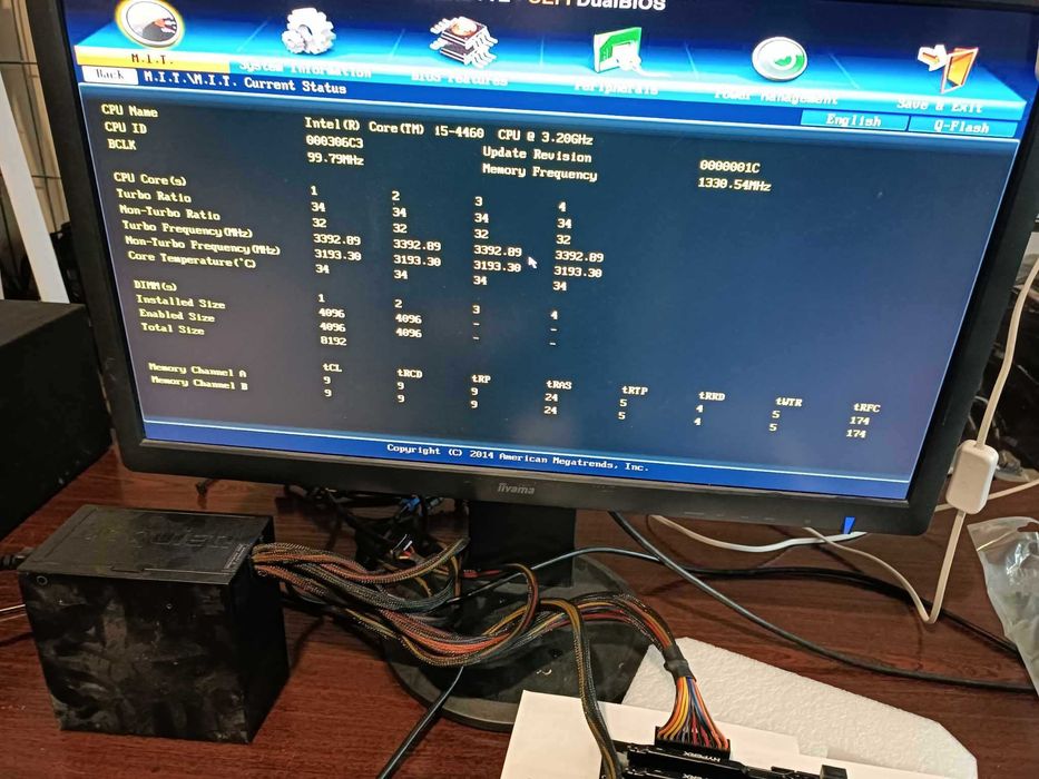Zestaw: Płyta Gigabyte GA-H97-D3H  + procesor i5-4460 + RAM