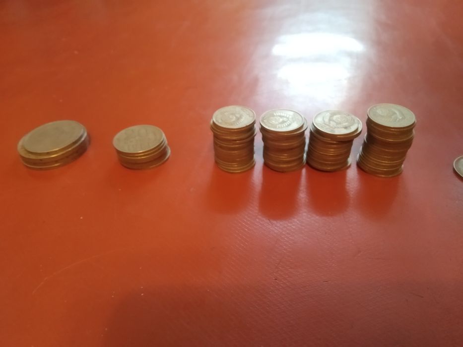 Монеты СССР 1954-1991 г 1, 2, 3, 5, 10, 15, 20 копеек 1 рубль
