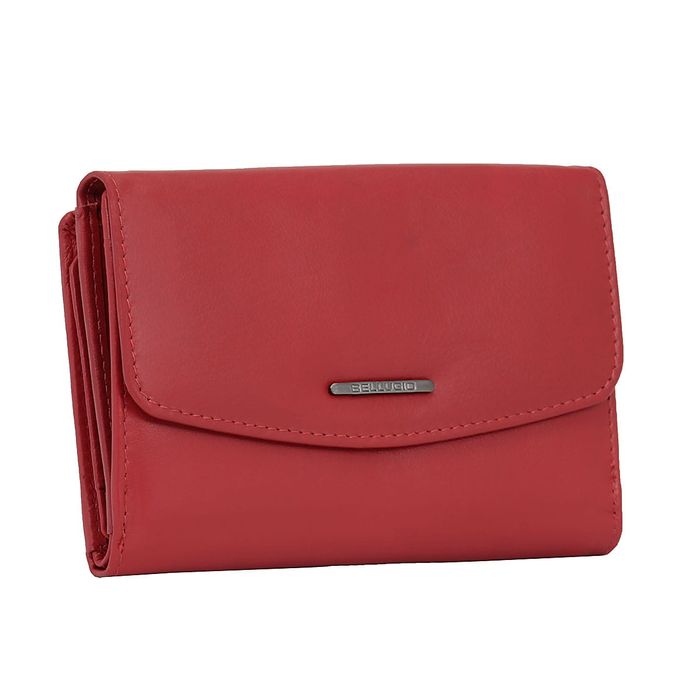 Portfel damski MATTE - czerwony