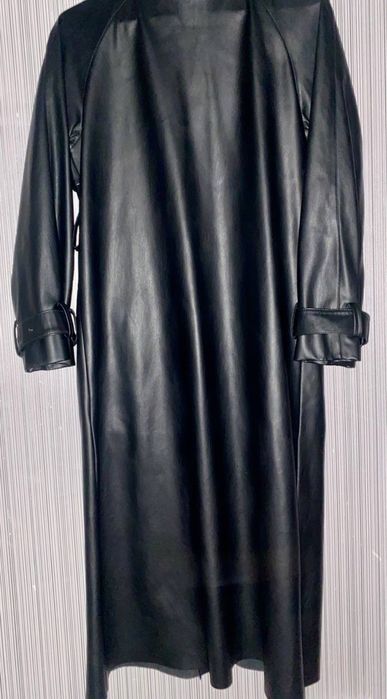 Dimitra кожанный плащ