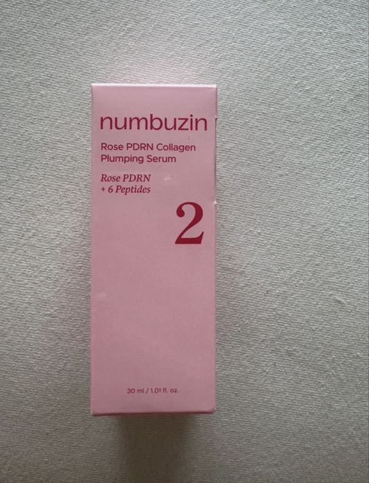 Numbuzin No.2 Rose PDRN Collagen Plumping Serum 30 ml