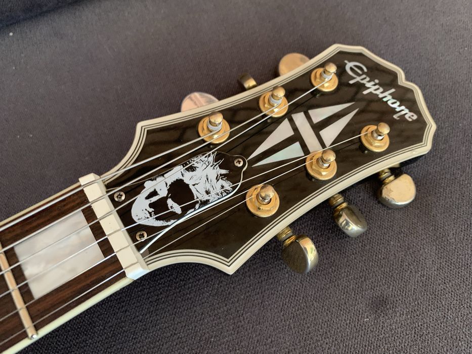 Epiphone Les Paul Custom Korea Sygnatura pickupy Gibson SeymourDuncan