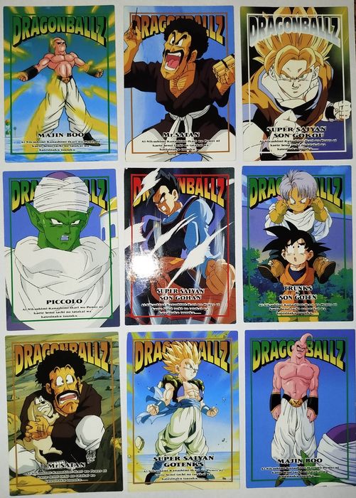 Cartas Dragon Ball Z Photo Memorial - 1995
