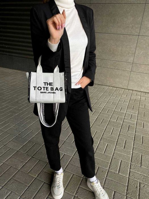 Torba damska shopper Tote Bag MINI White duza damska torebka