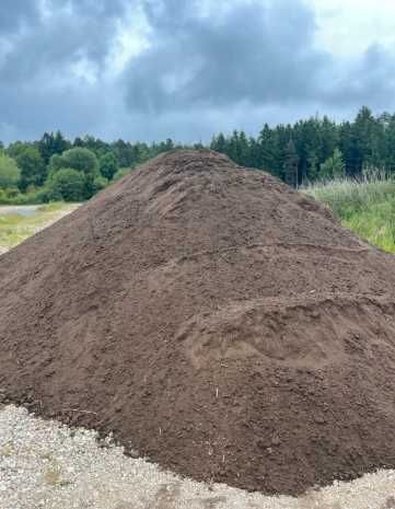 Czarnoziem Humus Ziemia Do podniesienia terenu ogrodu  trawnik Dostawa