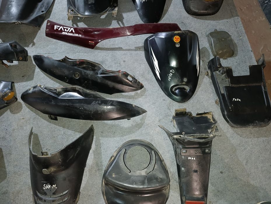 Пластик viper/ fada / skymoto / kanuni