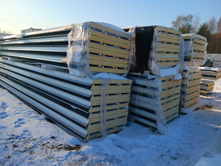 Płyty warstwowe, izolacyjne, ścienne, dachowe