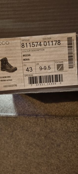 Buty trekkingowe Ecco 43