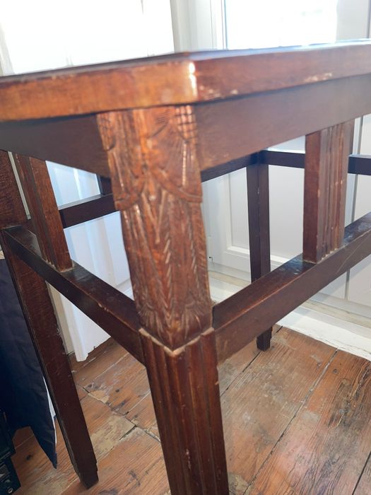 Mesa arte deco 70x49 e 75 altura